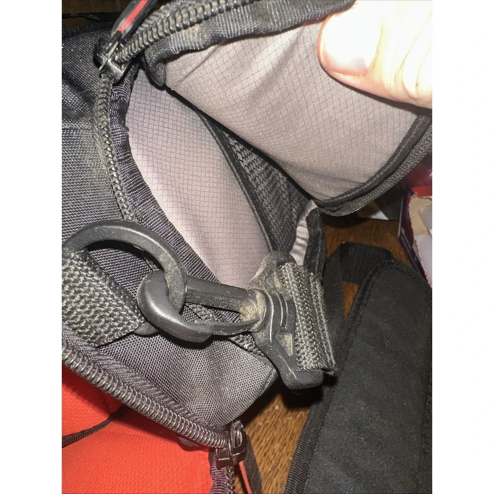 Camera Bag Case Logic DCB307k SLR Camera Holster Black With Orange Lines Medium